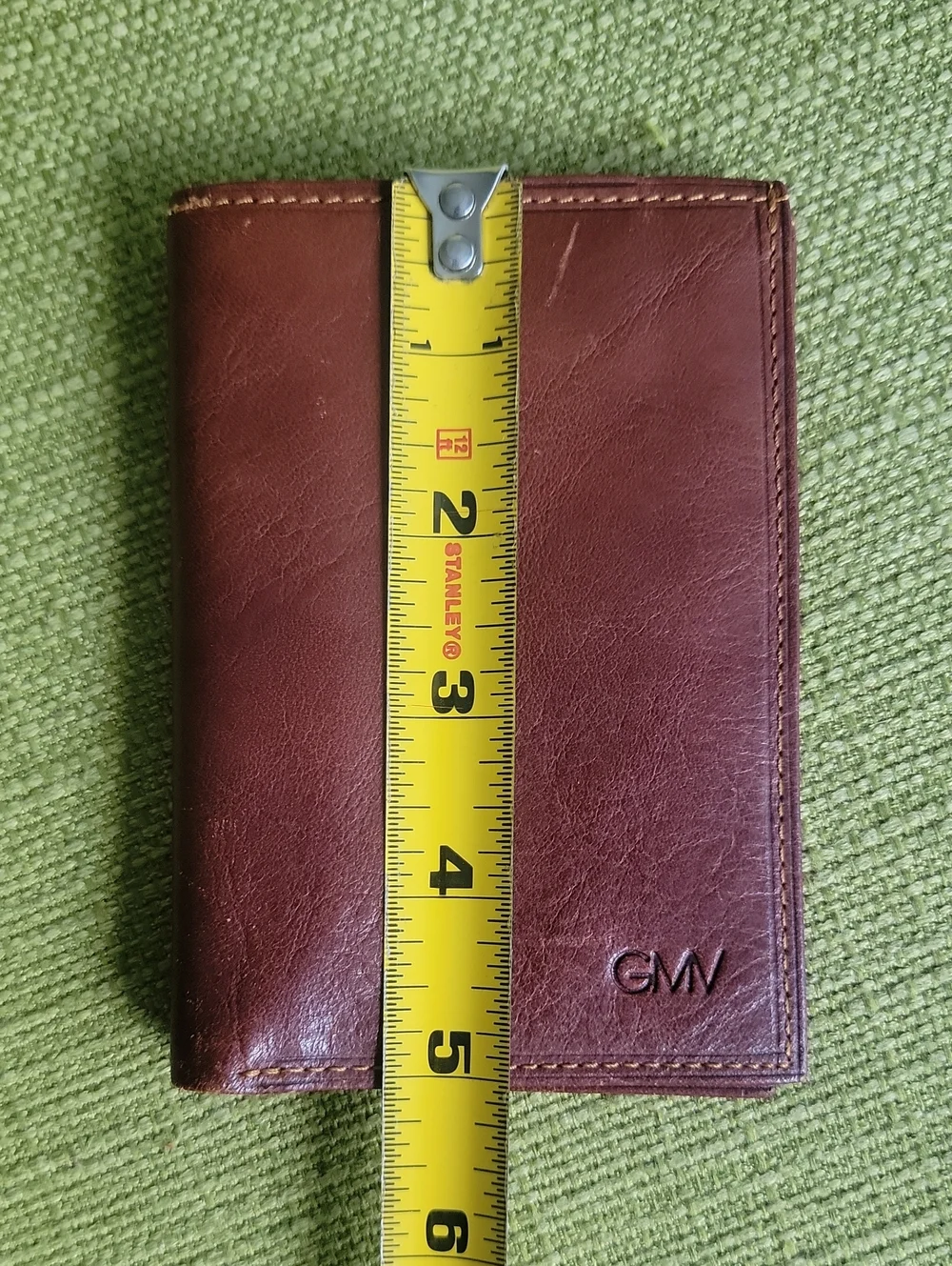 Vera Pelle Brown Leather Bifold Wallet